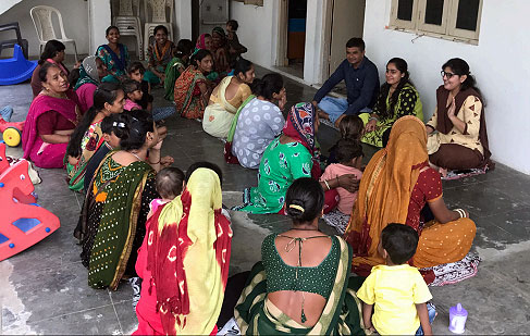 Group counselling for improving dietary practices