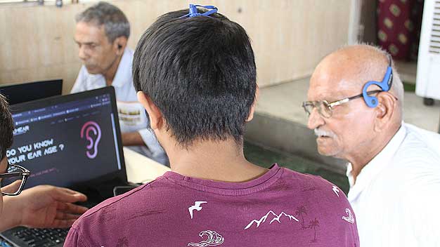 Testing for hearing loss assessment